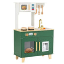 Kids Play Kitchen with Microwave and Rotation Knobs for Girls Boys Aged 3-6 by LJGDeals