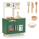 Kids Play Kitchen with Microwave and Rotation Knobs for Girls Boys Aged 3-6 by LJGDeals