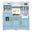 Kids Play Kitchen with Stoves and Faucet for Girls Boys Aged 3-6 by DirectDeals