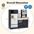 Kids Play Kitchen with Realistic Lights Sounds by LJGDeals