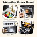 Kids Play Kitchen with Realistic Lights Sounds