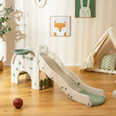 4-in-1 Toddler Slide Kids Play Slide with Cute Elephant Shape-Green by LJGDeals