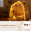 Kids Play Tent Bed Tent with String Lights Extra Large Playhouse Tent by LJGDeals
