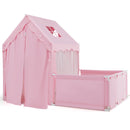 Kids Play Tent with Playpen 2-in-1 Toddler Playhouse with Yard