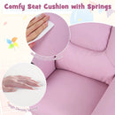 Kids Recliner Chair Push Back Toddler Reclining Armchair with Cup Holder by LJGDeals