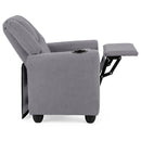 Kids Recliner Chair Push Back Toddler Reclining Armchair with Cup Holder by LJGDeals