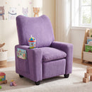 Kids Recliner Sofa with Adjustable Footrest and Cup Holder