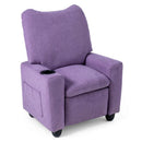 Kids Recliner Sofa with Adjustable Footrest and Cup Holder by LJGDeals