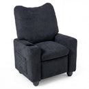Kids Recliner Sofa with Adjustable Footrest and Cup Holder