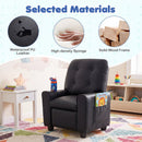 Kids Recliner Chair with Cup Holder & Adjustable Backrest