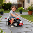Kids Ride On Car Sliding Toy with Music and Under-Seat Storage