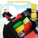 Kids Ride On Car Sliding Toy with Music and Under-Seat Storage by LJGDeals