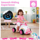 Kids Ride On Car Sliding Toy with Music and Under-Seat Storage by LJGDeals