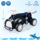 Kids Ride On Car Sliding Toy with Music and Under-Seat Storage by LJGDeals