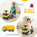 Kids Ride On Push Car Licensed SCANIA Truck Toy with Steering Wheel and Music by LJGDeals
