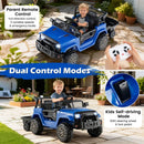 Kids Ride On UTV Car with Detachable Trailer 12V Battery Powered Ride On Truck by DirectDeals