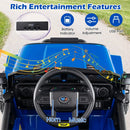 Kids Ride On UTV Car with Detachable Trailer 12V Battery Powered Ride On Truck by DirectDeals
