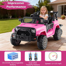 Kids Ride On UTV Car with Detachable Trailer 12V Battery Powered Ride On Truck