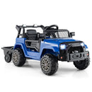 Kids Ride On UTV Car with Detachable Trailer 12V Battery Powered Ride On Truck by LJGDeals