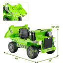 Kids Ride on Dump Truck 12V Ride on Car with Electric Dump Bed by LJGDeals