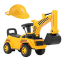 Kids Ride on Excavator with Adjustable Shovel-Yellow by LJGDeals