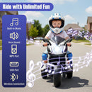 Kids Ride on Motorcycle 6V Battery Powered Mini Electric Motorbike with LED Lights by LJGDeals