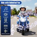 Kids Ride on Motorcycle 6V Battery Powered Mini Electric Motorbike with LED Lights by LJGDeals