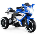 Kids Ride on Motorcycle 6V Battery Powered Mini Electric Motorbike with LED Lights by LJGDeals