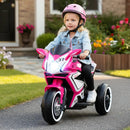 Kids Ride on Motorcycle 6V Battery Powered Mini Electric Motorbike with LED Lights by LJGDeals