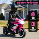 Kids Ride on Motorcycle 6V Battery Powered Mini Electric Motorbike with LED Lights by LJGDeals