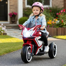 Kids Ride on Motorcycle 6V Battery Powered Mini Electric Motorbike with LED Lights by LJGDeals
