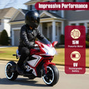 Kids Ride on Motorcycle 6V Battery Powered Mini Electric Motorbike with LED Lights by LJGDeals