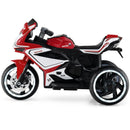Kids Ride on Motorcycle 6V Battery Powered Mini Electric Motorbike with LED Lights by LJGDeals