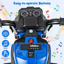 Kids Ride-on Motorcycle 6V Battery Powered Motorbike with Detachable Training Wheels by LJGDeals