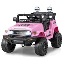 12V 7Ah Licensed Toyota FJ Cruiser Electric Car with Remote Control-Pink by LJGDeals
