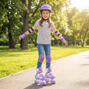 Kids Roller Skates for Girls Boys with Light-up Wheels and Safety Protection