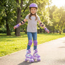 Kids Roller Skates for Girls Boys with Light-up Wheels and Safety Protection by LJGDeals