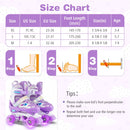 Kids Roller Skates for Girls Boys with Light-up Wheels and Safety Protection