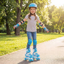 Kids Roller Skates for Girls Boys with Light-up Wheels and Safety Protection