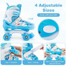 Kids Roller Skates for Girls Boys with Light-up Wheels and Safety Protection by LJGDeals