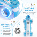 Kids Roller Skates for Girls Boys with Light-up Wheels and Safety Protection