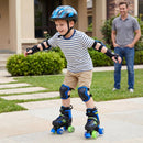 Kids Roller Skates for Girls Boys 4 Sizes Adjustable Quad Skates with Light-up Wheels by LJGDeals