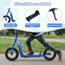 Kids Scooter Youth Kick Scooter with Adjustable Height Handlebar 12-Inch Inflatable Wheels by LJGDeals