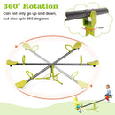 Kids Seesaw Swivel Children Teeter Totter Outdoor Play Set for 2 Children by LJGDeals