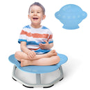 Kids Sensory Swivel Chair 360° Spinning Seat with Metal Base