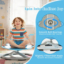 Kids Sensory Swivel Chair 360° Spinning Seat with Metal Base by DirectDeals