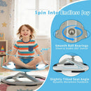 Kids Sensory Swivel Chair 360° Spinning Seat with Metal Base by LJGDeals