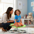 Kids Sensory Swivel Chair 360° Spinning Seat with Metal Base