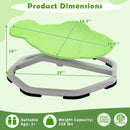 Kids Sensory Swivel Chair 360° Spinning Seat with Metal Base by LJGDeals