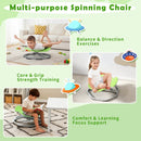 Kids Sensory Swivel Chair 360° Spinning Seat with Metal Base by DirectDeals